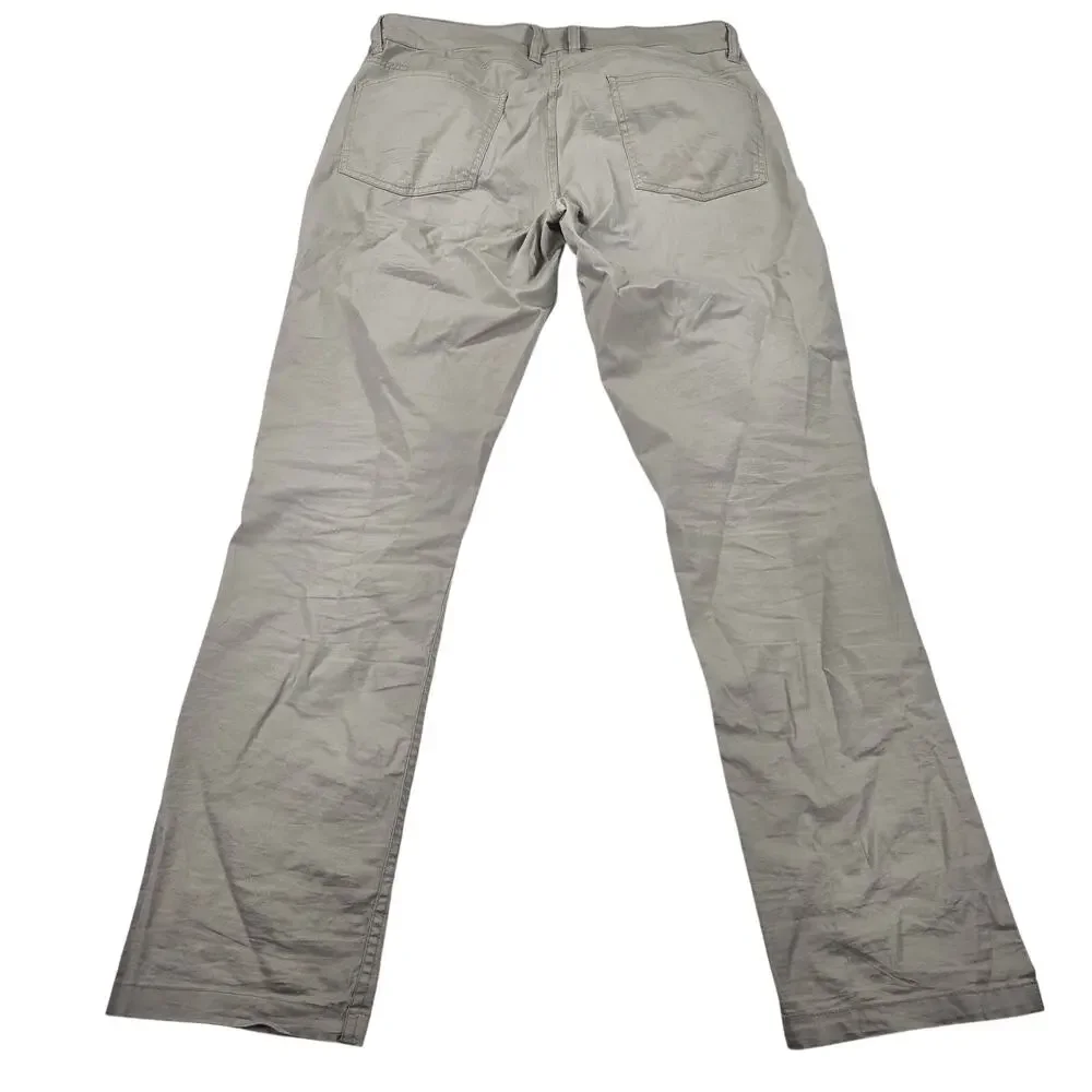 Mugsy‎ Tan Khaki Casual Stretch Chino Commanders Pants Men's Size 30